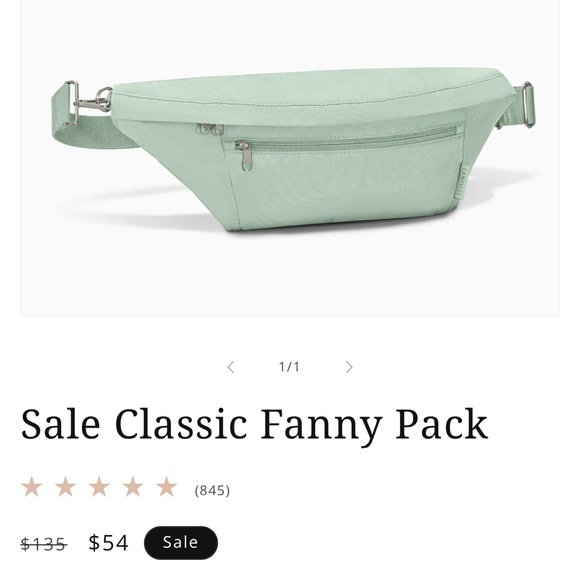 Canvelle oversized fanny pack - Picture 4 of 4